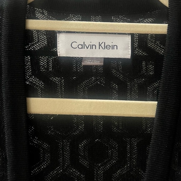 Calvin Klein long Cardigan Sweater Size M - Picture 3 of 12